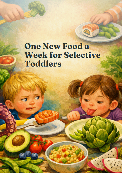 One New Food Each Week For Selective Toddlers